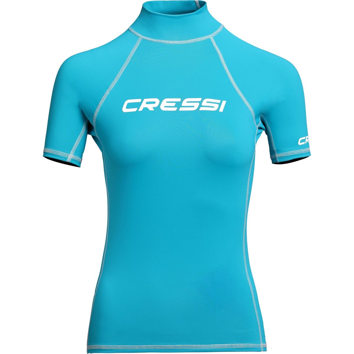 Cressi Rash Guard Short Sleeve Lady (aquamarine)