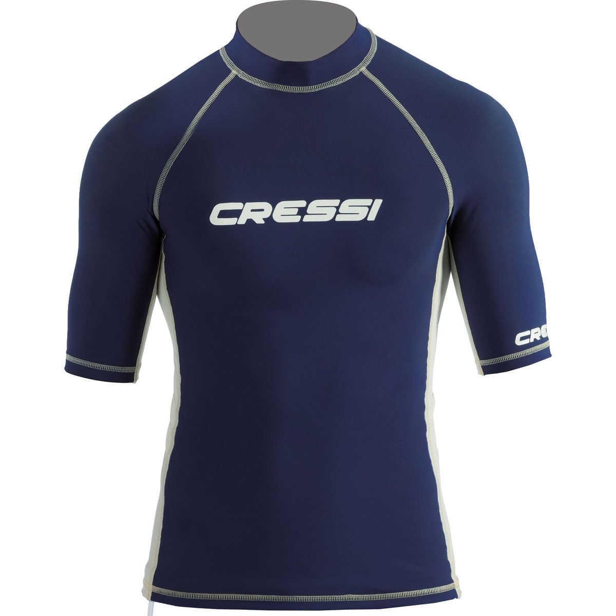 Cressi Rash Guard Short Sleeve Man (dark blue)