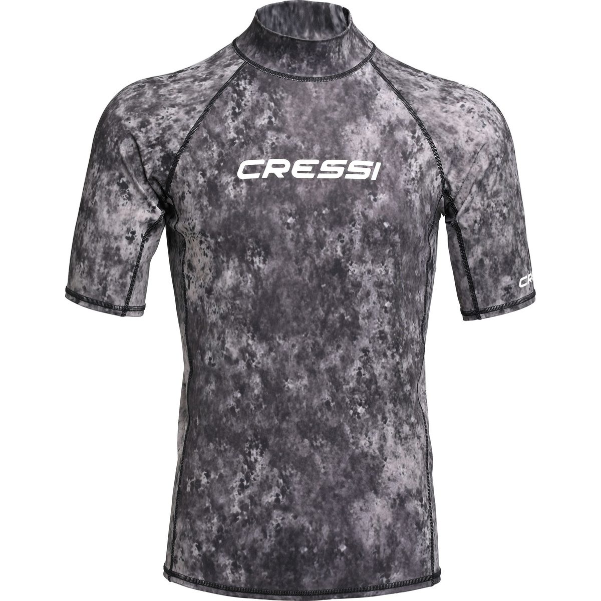 Cressi Rash Guard Short Sleeve Man (camouflage grey)