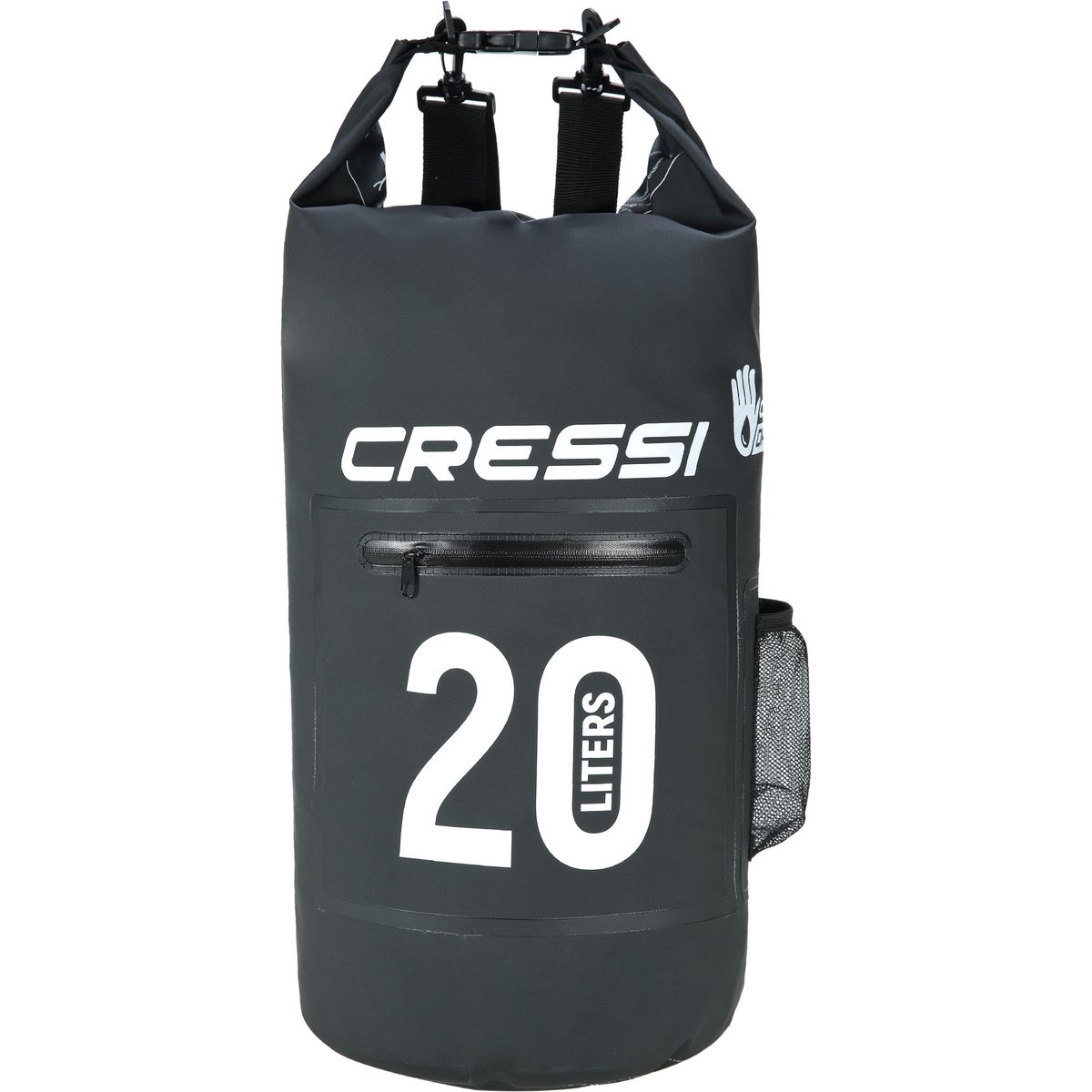 Cressi Dry Bag with Zip (black) [20 l]