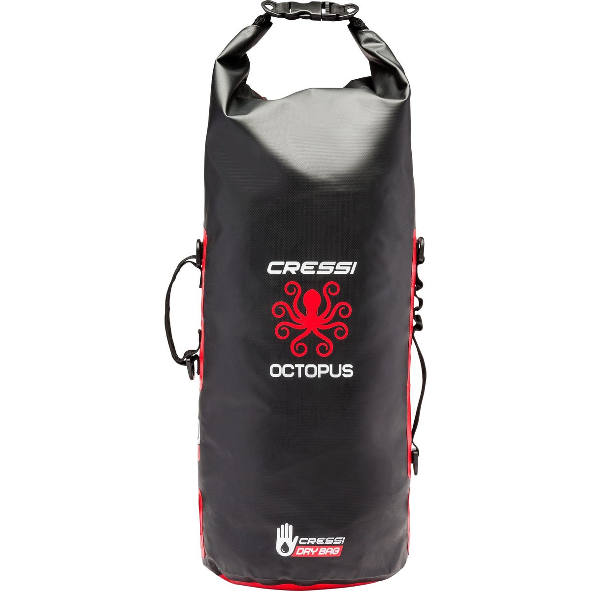 Cressi Octopus Dry Backpack (black/red)