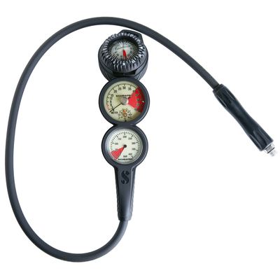 Scubapro 3G Analog, Tiefenmesser + Manometer + Kompass FS-2, Metall