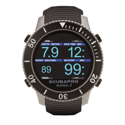 Scubapro Galileo 3 (G3) ohne Sender, Edelstahl