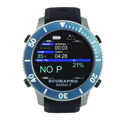 Scubapro Galileo 3 (G3) ohne Sender, Titan