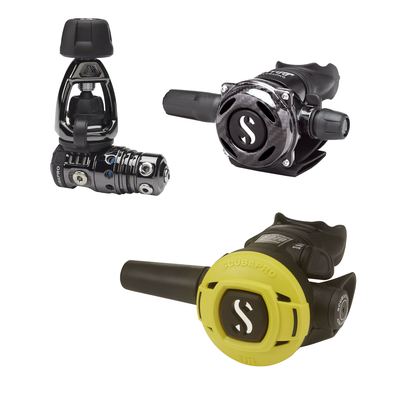 Scubapro MK25 Evo / A700 Carbon Black Tech / S270 Octopus