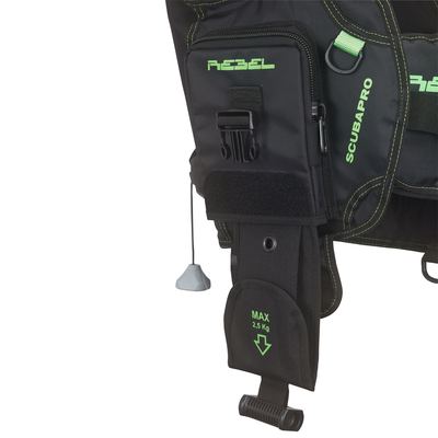 Scubapro Bleitasche Rebel V2 (Paar)