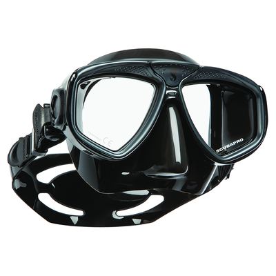 Scubapro Zoom Rental Maske, Schwarz