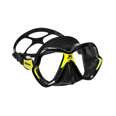 Mares X-VISION Maske Yellow Fluo Black