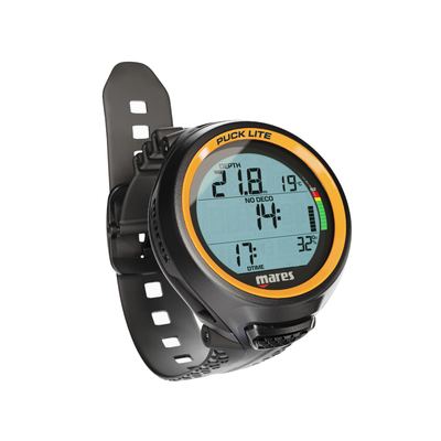 Mares PUCK LITE Computer Black-Orange
