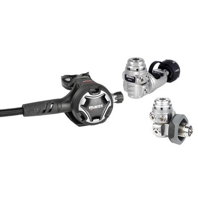 Mares DUAL ADJ 62X Atemregler INT Black Black