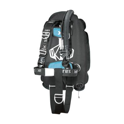 Mares XR-REC TRIM Single Backmount Set Aquamarine