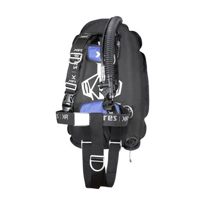 Mares XR-REC TRIM Single Backmount Set Blue