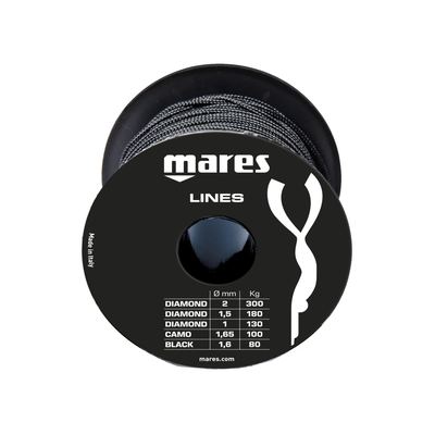 Mares LINE BLACK 1,6mm 50 Meter