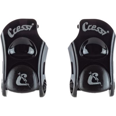 Cressi Buckles for Swim Goggles (black)