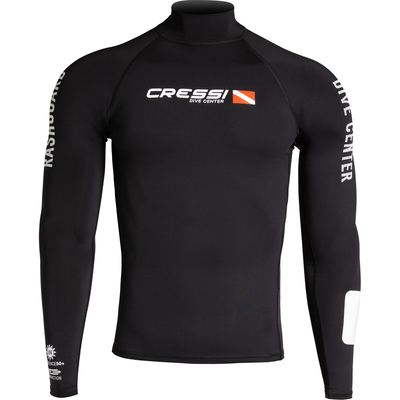 Cressi Rash Guard Long Sleeve Man (black dive center) [XL (54)