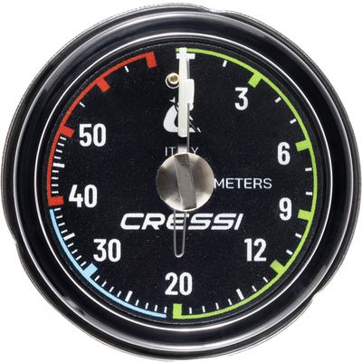 Cressi DEPTH GAUGE MODULE - BLACK [METRIC]