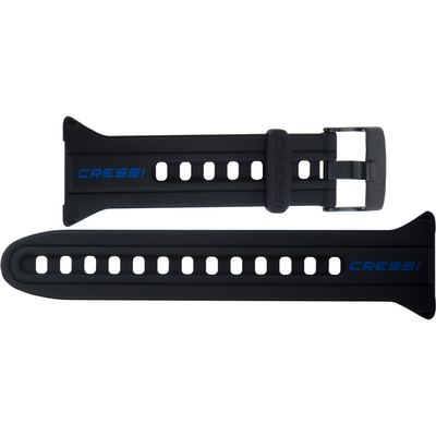 Cressi Watchband for Watch-style Dive Computer (black/blue) [Original Goa]