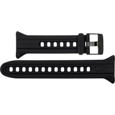 Cressi Watchband for Watch-style Dive Computer (black/black/black) [Original Cartesio]