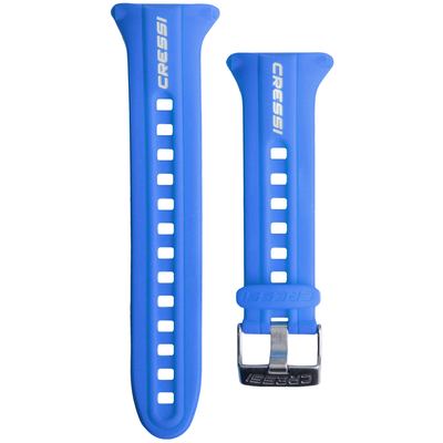 Cressi Silicone Wristband for Dive-Watch Computer (blue)