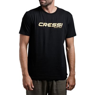 Cressi Cressi T-Shirt Man (black/yellow)