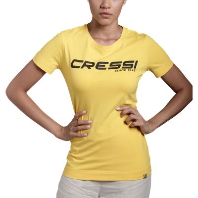 Cressi T-shirt Lady (yellow/black)