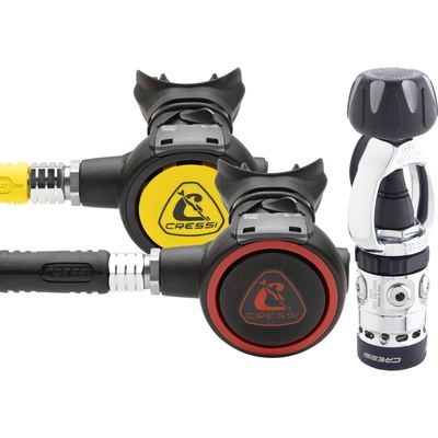 Cressi AC5 / Zen + Octopus Zen (grey)  [DIN]