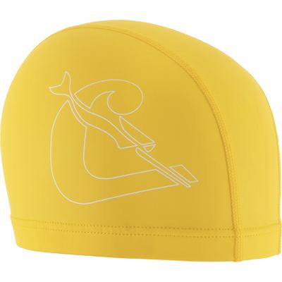 Cressi Senna Swim Cap (yellow/white)