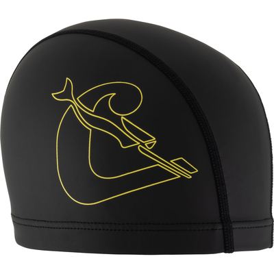 Cressi Senna Swim Cap (black/yello)