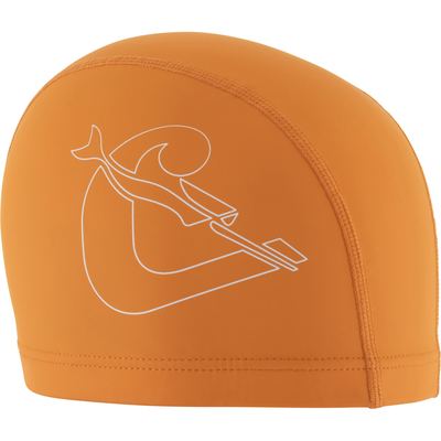 Cressi Senna Swim Cap (orange/white)