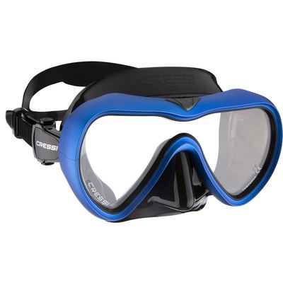 Cressi A1 (black/blue - clear lens)