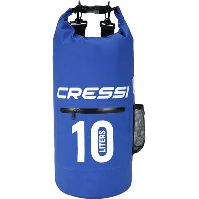 Cressi Dry Bag with Zip (blue) [10 l]