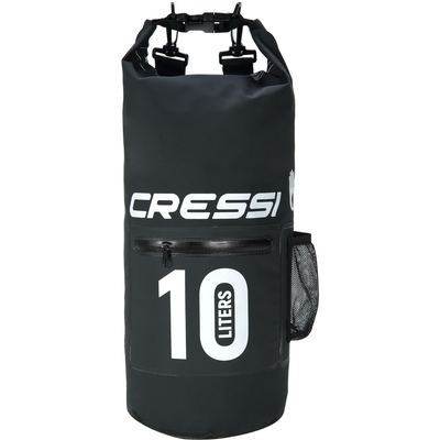 Cressi Dry Bag with Zip (black) [10 l]