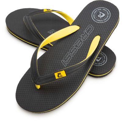 Cressi Leaf Flip-Flops (black/yellow)